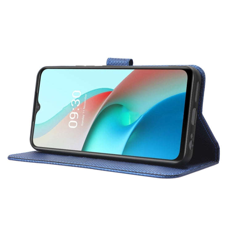 For Itel S18 S663L Diamond Texture Leather Phone Case(Blue)