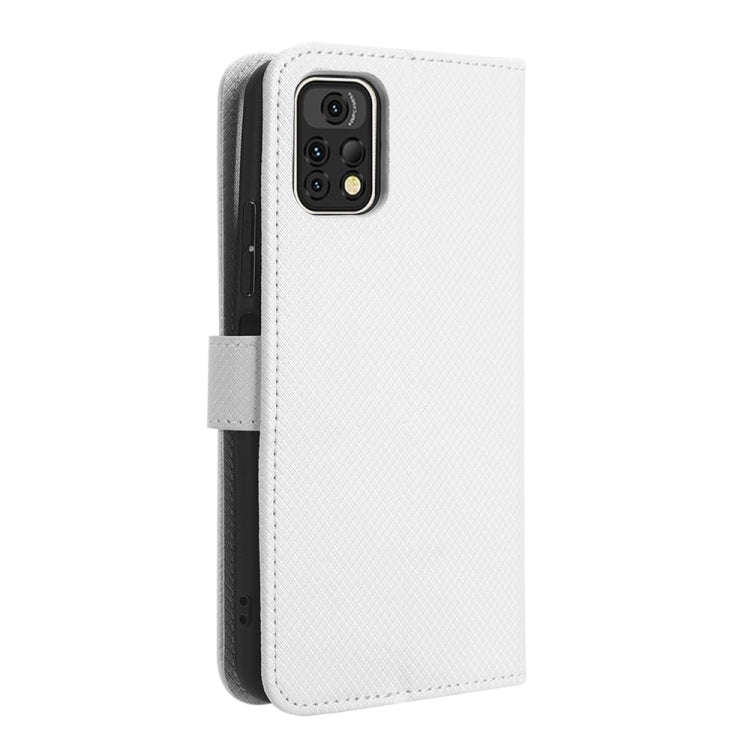 For Umidigi A13 Pro 5G Diamond Texture Leather Phone Case(White)