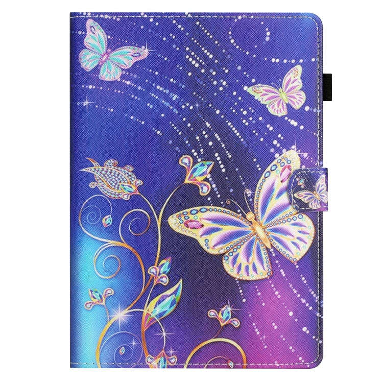 Coloured Drawing Stitching Leather Tablet Case for Huawei MatePad T10 / T10s / Enjoy Tablet 2  / ...