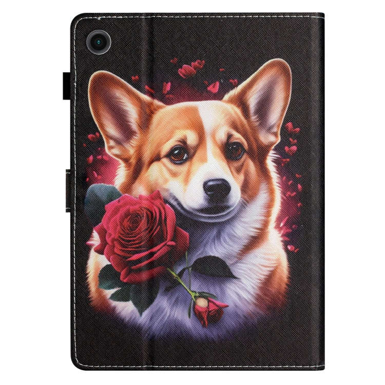 Coloured Drawing Stitching Leather Tablet Case for Huawei MatePad T10 / T10s / Enjoy Tablet 2  / ...