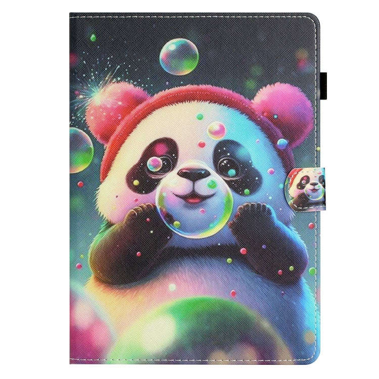 Coloured Drawing Stitching Leather Tablet Case for Huawei MatePad T10 / T10s / Enjoy Tablet 2  / ...
