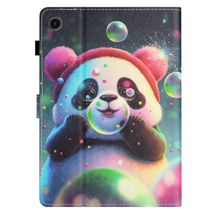 Coloured Drawing Stitching Leather Tablet Case for Huawei MatePad T10 / T10s / Enjoy Tablet 2  / ...