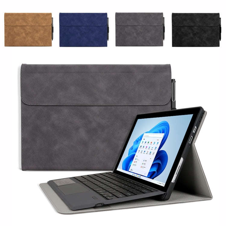 For Microsoft Surface Go 3 / 2 / 1 Sheepskin All-Inclusive Shockproof Protective Case(Grey)