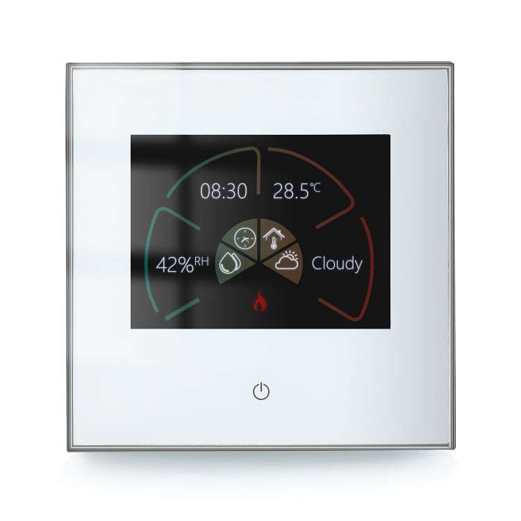 BHT-2002GBLM 220V Smart Home Heating Thermostat Electric Heating WiFi Thermostat with External Se...