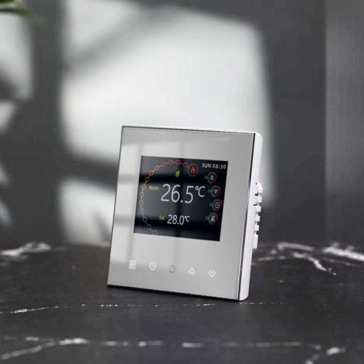 BHT-2002GBLM 220V Smart Home Heating Thermostat Electric Heating WiFi Thermostat with External Se...