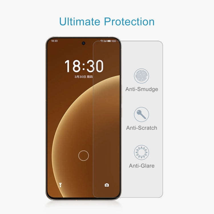 For Meizu 20 Infinity 50 PCS 0.26mm 9H 2.5D Tempered Glass Film