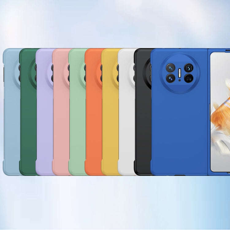 For Huawei Mate X3 Skin-feel Shockproof Full Coverage Phone Case(Yellow)