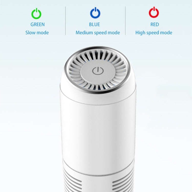 Y-20 Desktop Car Negative Ion Air Purifier(White)