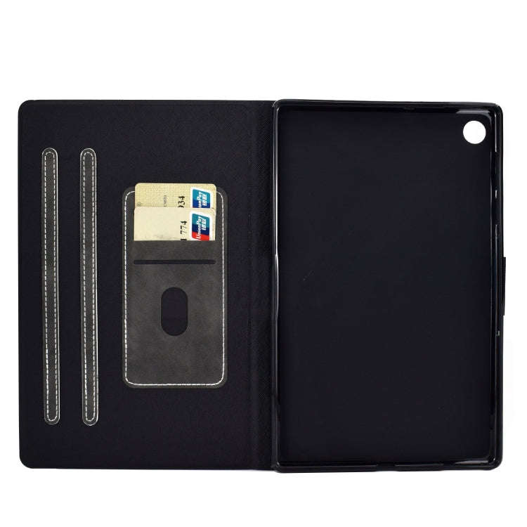 For Huawei MatePad SE Cowhide Texture Horizontal Flip Tablet Leather Case(Grey)