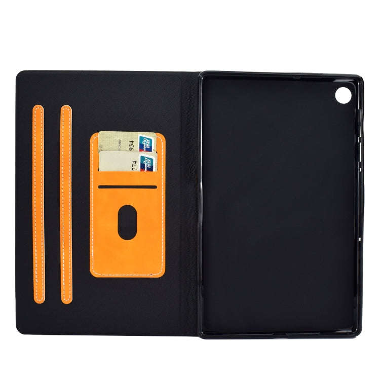 For Huawei MatePad SE Cowhide Texture Horizontal Flip Tablet Leather Case(Khaki)