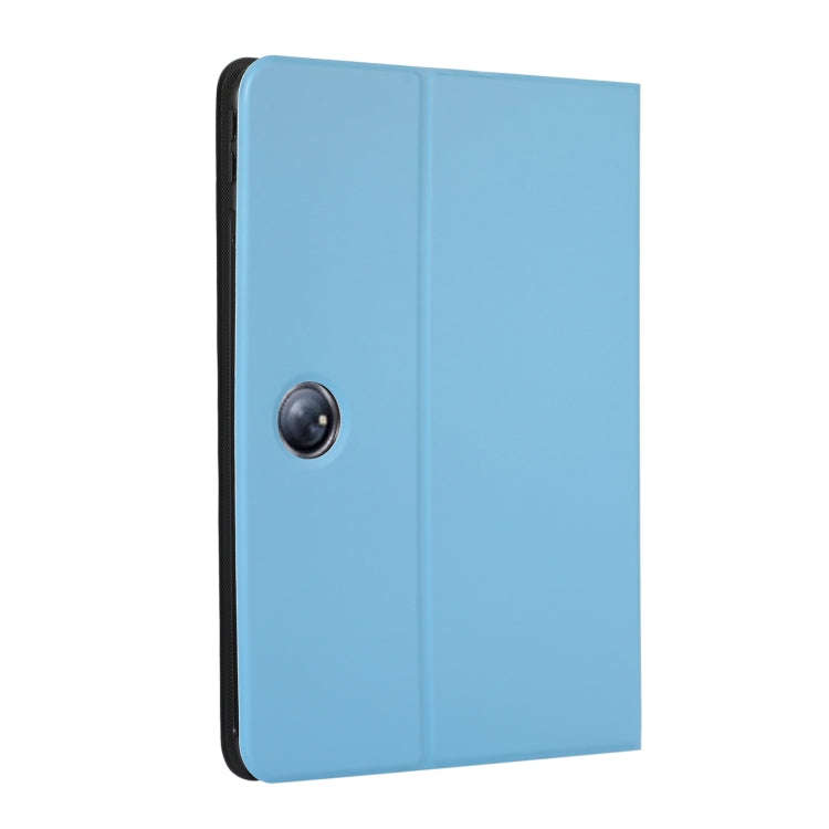 For OPPO Pad 2 11.6 inch Voltage Elastic Texture Flip Leather Tablet Case(Sky Blue)