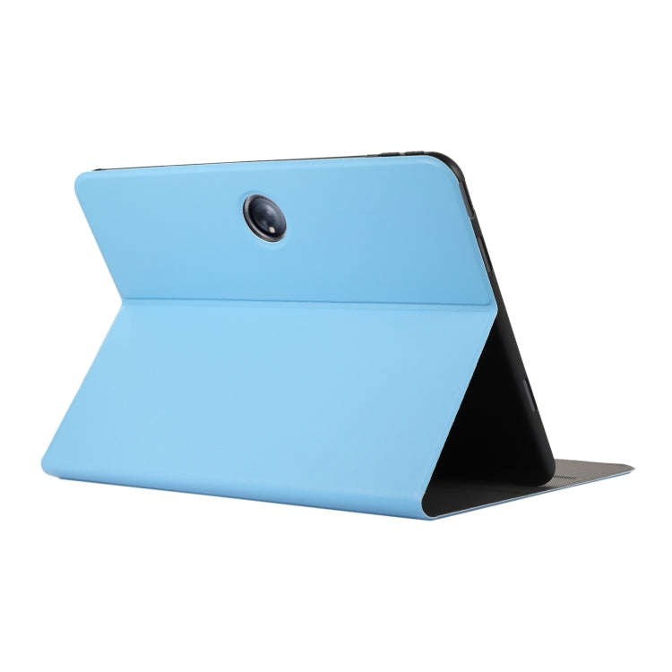 For OPPO Pad 2 11.6 inch Voltage Elastic Texture Flip Leather Tablet Case(Sky Blue)