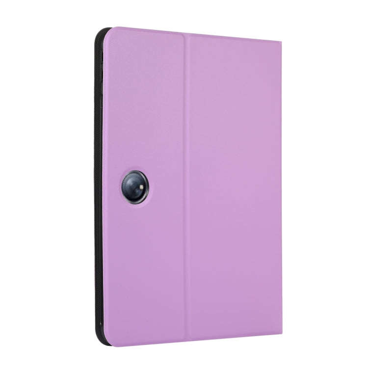 For OPPO Pad 2 11.6 inch Voltage Elastic Texture Flip Leather Tablet Case(Purple)