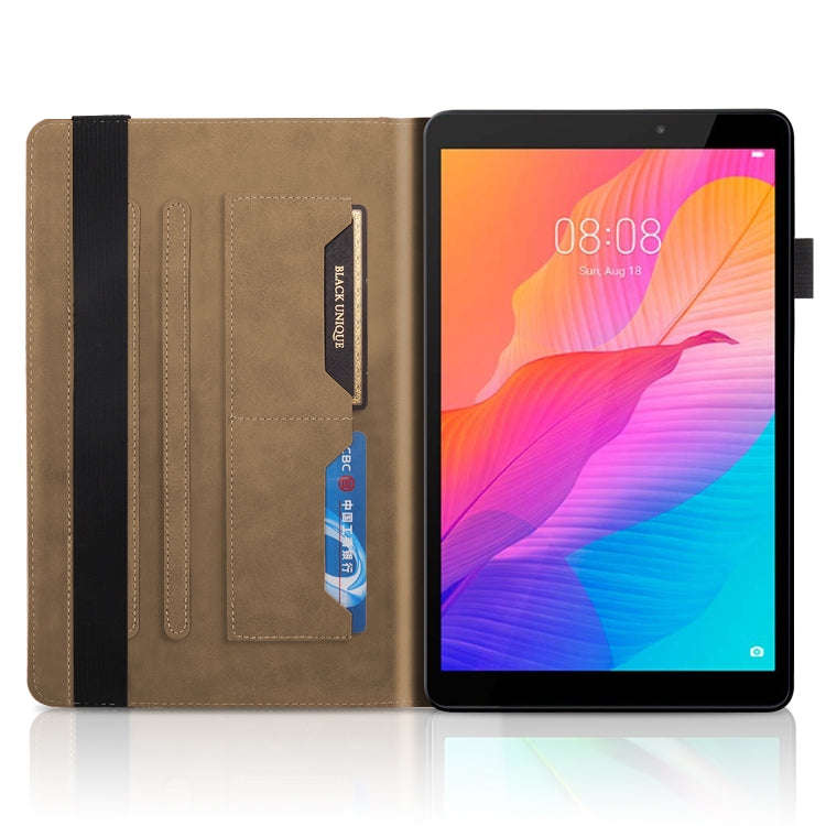 For Huawei Matepad SE 10.4 2022 Life Tree Embossed Flip Leather Tablet Case(Brown)