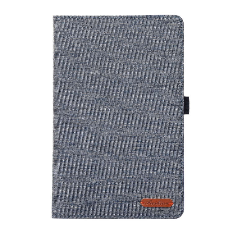 For Lenovo Tab M9 Fabric Leather Tablet Case(Blue)