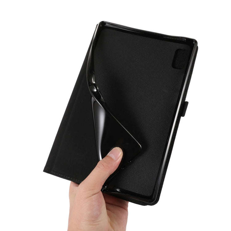 For Lenovo Tab M9 Fabric Leather Tablet Case(Grey)