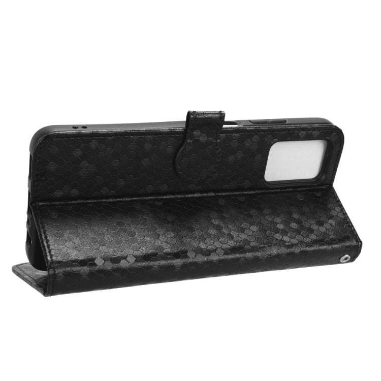 For Nokia G22 4G Honeycomb Dot Texture Leather Phone Case(Black)