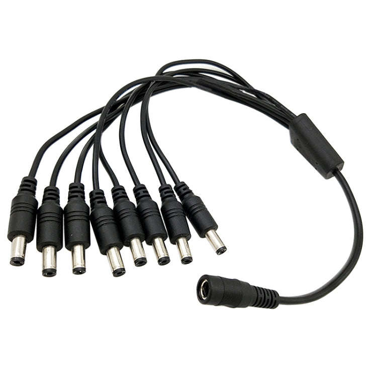 0.42m 8 in 1 DC Female to DC Male Power Connection Extension Cable