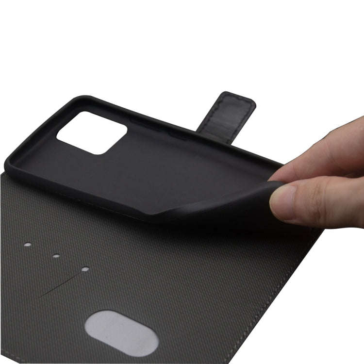 For Ulefone Note 14 idewei Two-color Splicing Leather Phone Case(Black)