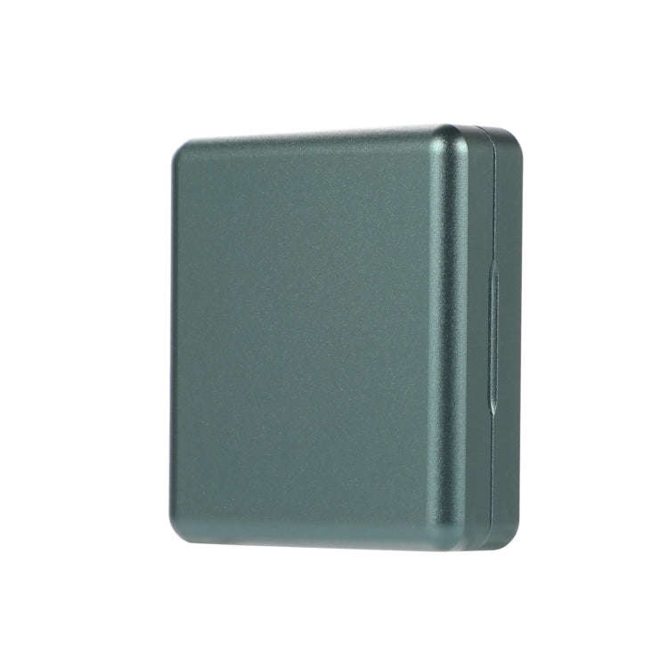 For IQOS Series Aluminum Alloy Cigarette Case, Capacity:10 pcs(Green)