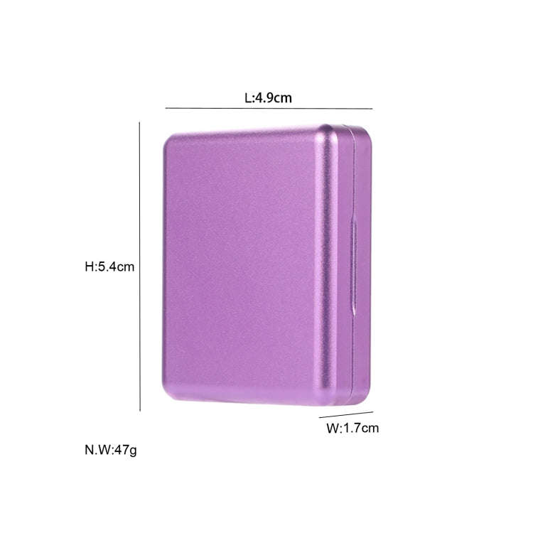 For IQOS Series Aluminum Alloy Cigarette Case, Capacity:10 pcs(Green)