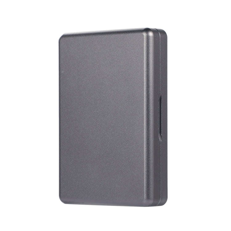 For IQOS Series Aluminum Alloy Dust-proof Cigarette Case, Capacity:20 pcs(Grey)