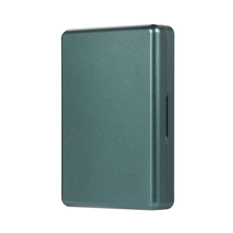 For IQOS Series Aluminum Alloy Dust-proof Cigarette Case, Capacity:20 pcs(Green)