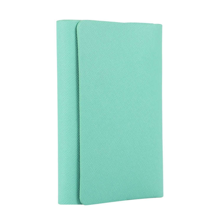 For IQOS ILUMA ONE Cross Pattern E-cigarette Leather Storage Bag(Mint Green)