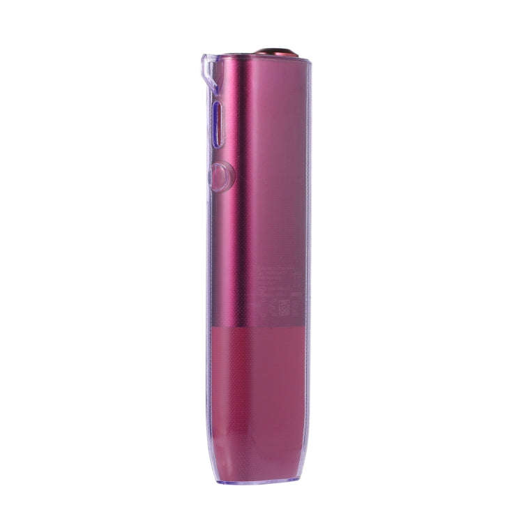 For IQOS ILUMA ONE TPU Electronic Cigarette Case with Lanyard Hole(Purple)
