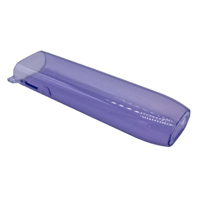For IQOS ILUMA ONE TPU Electronic Cigarette Case with Lanyard Hole(Purple)