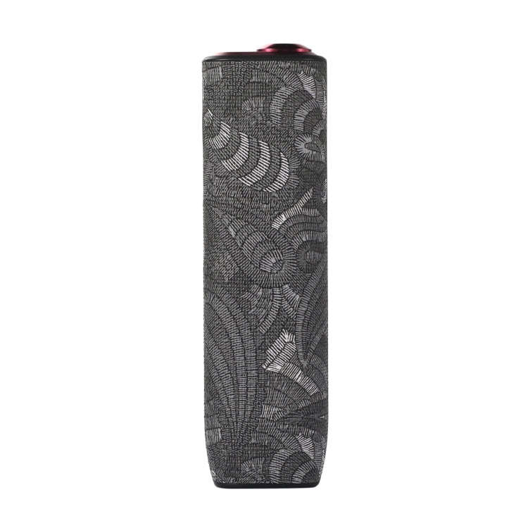 For IQOS ILUMA ONE TPU+PU Skinned Electronic Cigarette Protective Case with Lanyard(Cashew Flower...
