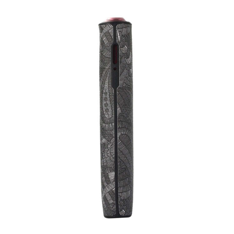For IQOS ILUMA ONE TPU+PU Skinned Electronic Cigarette Protective Case with Lanyard(Cashew Flower...