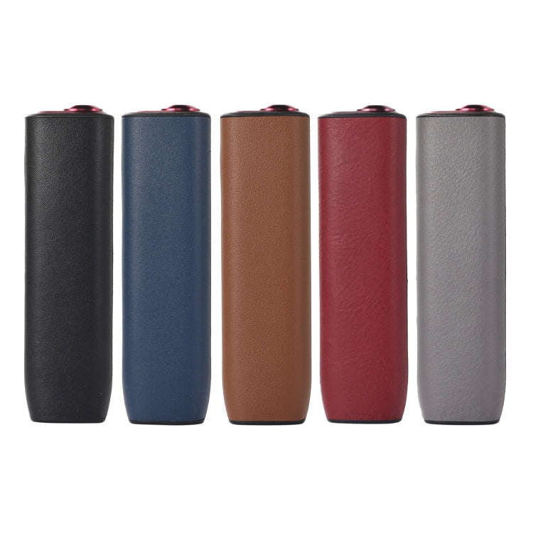 For IQOS ILUMA ONE Leather + TPU Electronic Cigarette Case with Lanyard(Brown)