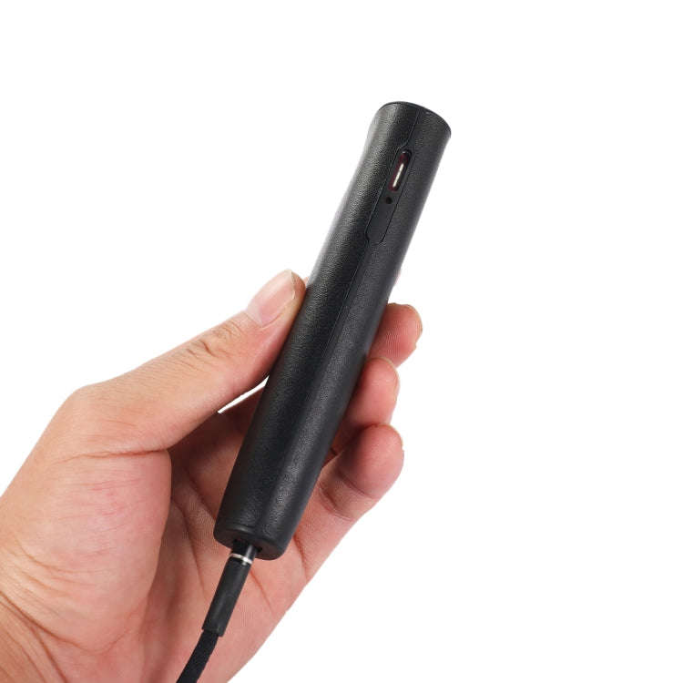 For IQOS ILUMA ONE Leather + TPU Electronic Cigarette Case with Lanyard(Black)