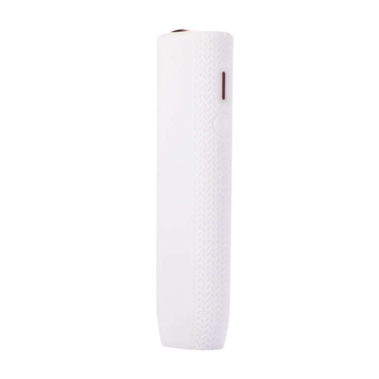 For IQOS ILUMA ONE Silicone Electronic Cigarette Shockproof Protective Case(White)