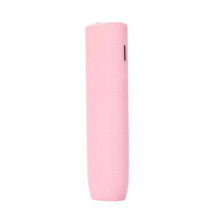 For IQOS ILUMA ONE Silicone Electronic Cigarette Shockproof Protective Case(Pink)