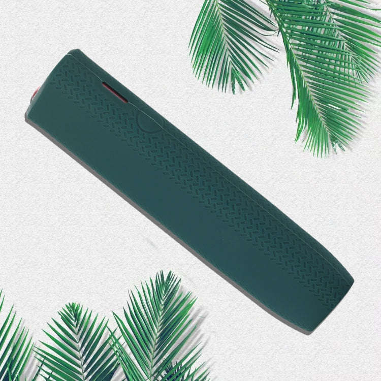 For IQOS ILUMA ONE Silicone Electronic Cigarette Shockproof Protective Case(Grass Green)