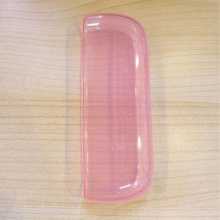 For IQOS ILUMA TPU Electronic Cigarette Protective Case Charging Compartment(Transparent Pink)