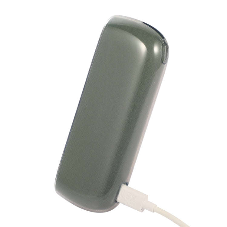 For IQOS ILUMA TPU Electronic Cigarette Protective Case Charging Compartment(Transparent Grey)
