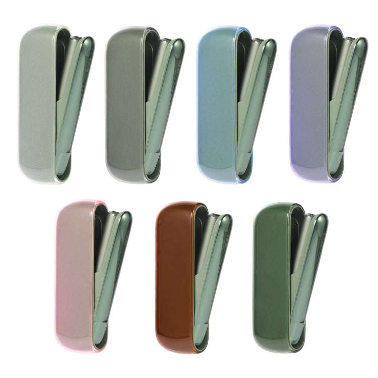 For IQOS ILUMA TPU Electronic Cigarette Protective Case Charging Compartment(Transparent)