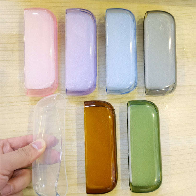 For IQOS ILUMA TPU Electronic Cigarette Protective Case Charging Compartment(Transparent)