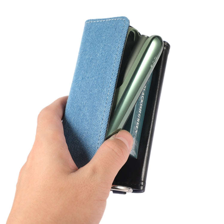 For IQOS ILUMA Portable Contrasting Color Electronic Cigarette Storage Bag with Hanging Loop(Blue...