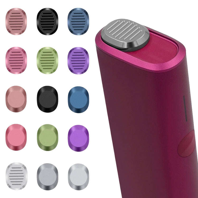 For IQOS ILUMA / ONE E-cigarette Rod Replacement Decoration Color Cap with Removal Tool(Striped D...