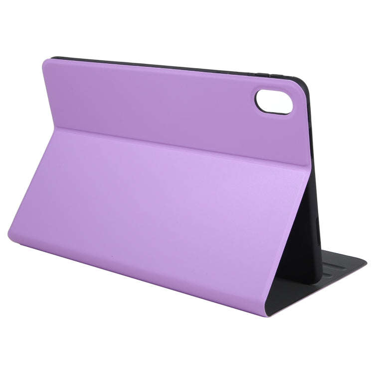 For Huawei MatePad 11 2023 Voltage Elastic Texture Flip Leather Tablet Case(Purple)
