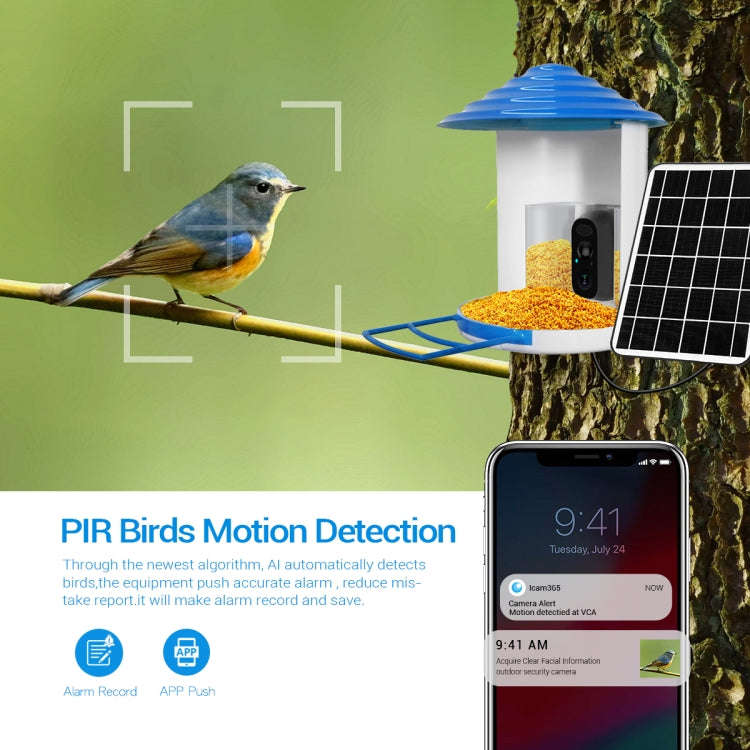 ESCAM PT389 IP66 Waterproof 2MP PIR Motion Detection Two-way Audio Night Vision WiFi Camera with ...