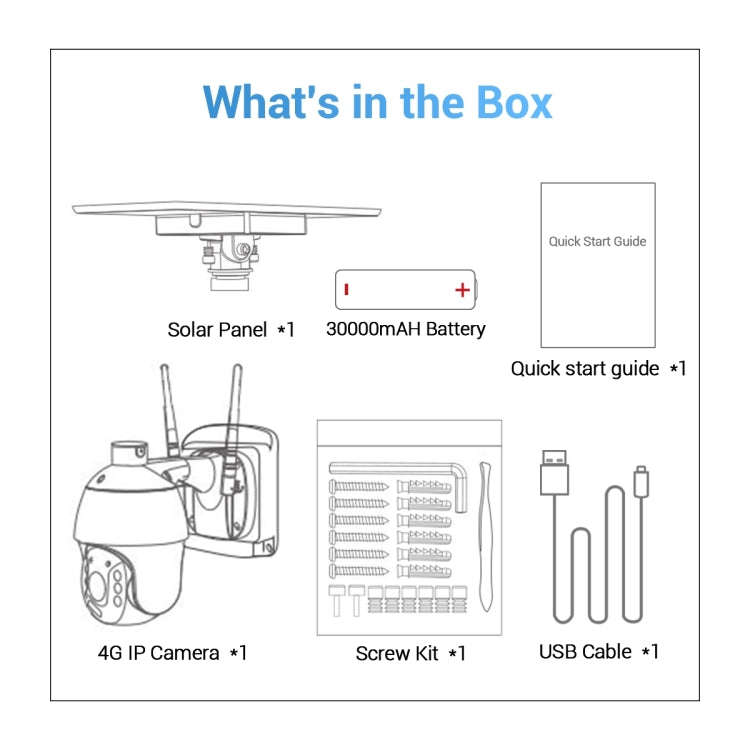 ESCAM QF724 3MP 24h Recording Cloud Storage PT 4G PIR Alarm IP Camera with Solar Panel, AU Signal...