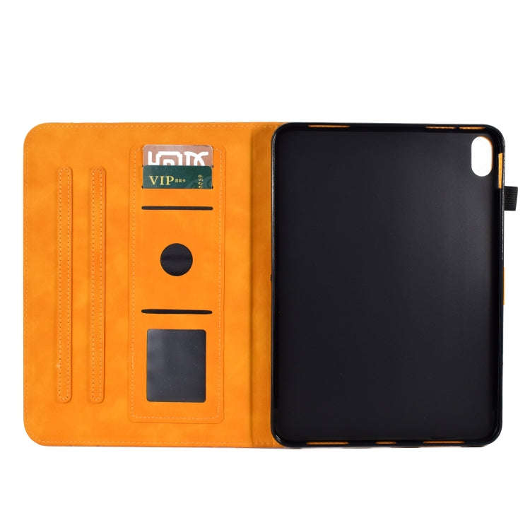 For Lenovo Tab P11 J606F Fortune Tree Pressure Flower PU Tablet Case with Wake-up / Sleep Functio...