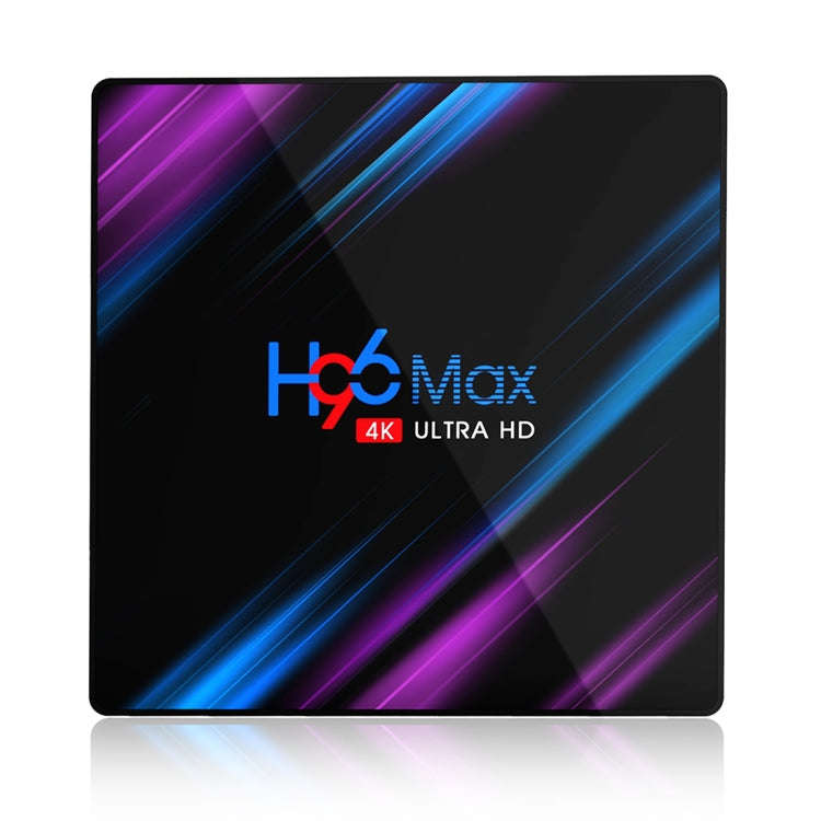 H96 Max-3318 4K Ultra HD Android TV Box with Remote Controller, Android 10.0, RK3318 Quad-Core 64...