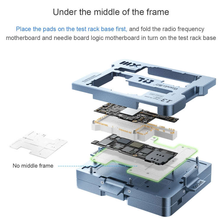 Qianli iSocket Motherboard Layered Test Fixture For iPhone 13 Series
