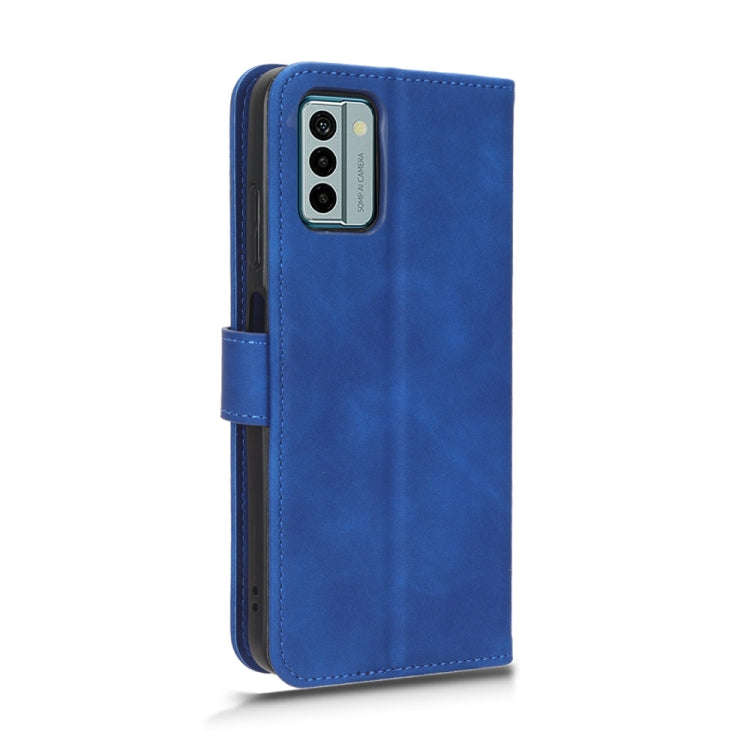 For Nokia G22 Skin Feel Magnetic Flip Leather Phone Case(Blue)